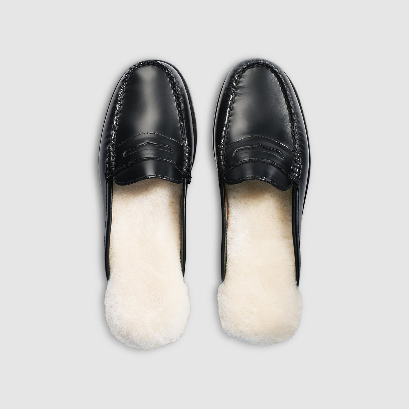 WOMENS WYNN SHEARLING MULE WEEJUNS