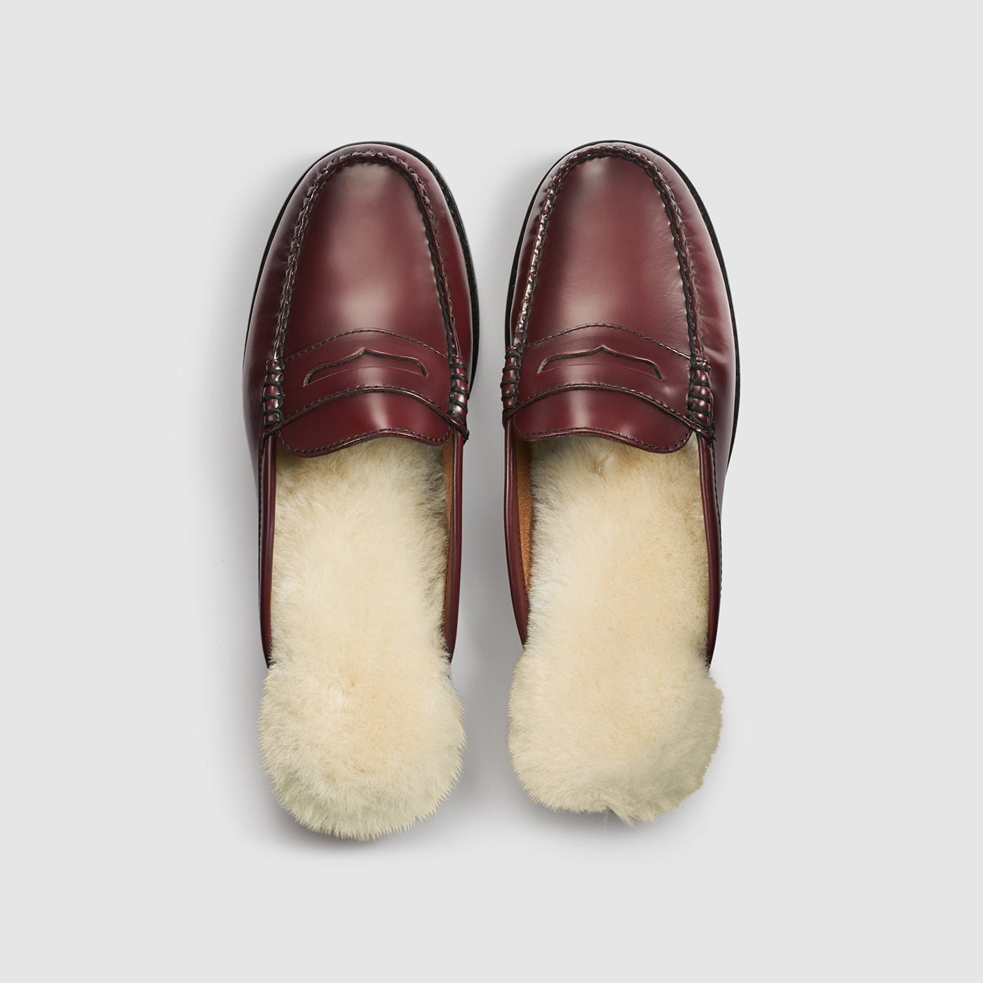 WOMENS WYNN SHEARLING MULE WEEJUNS