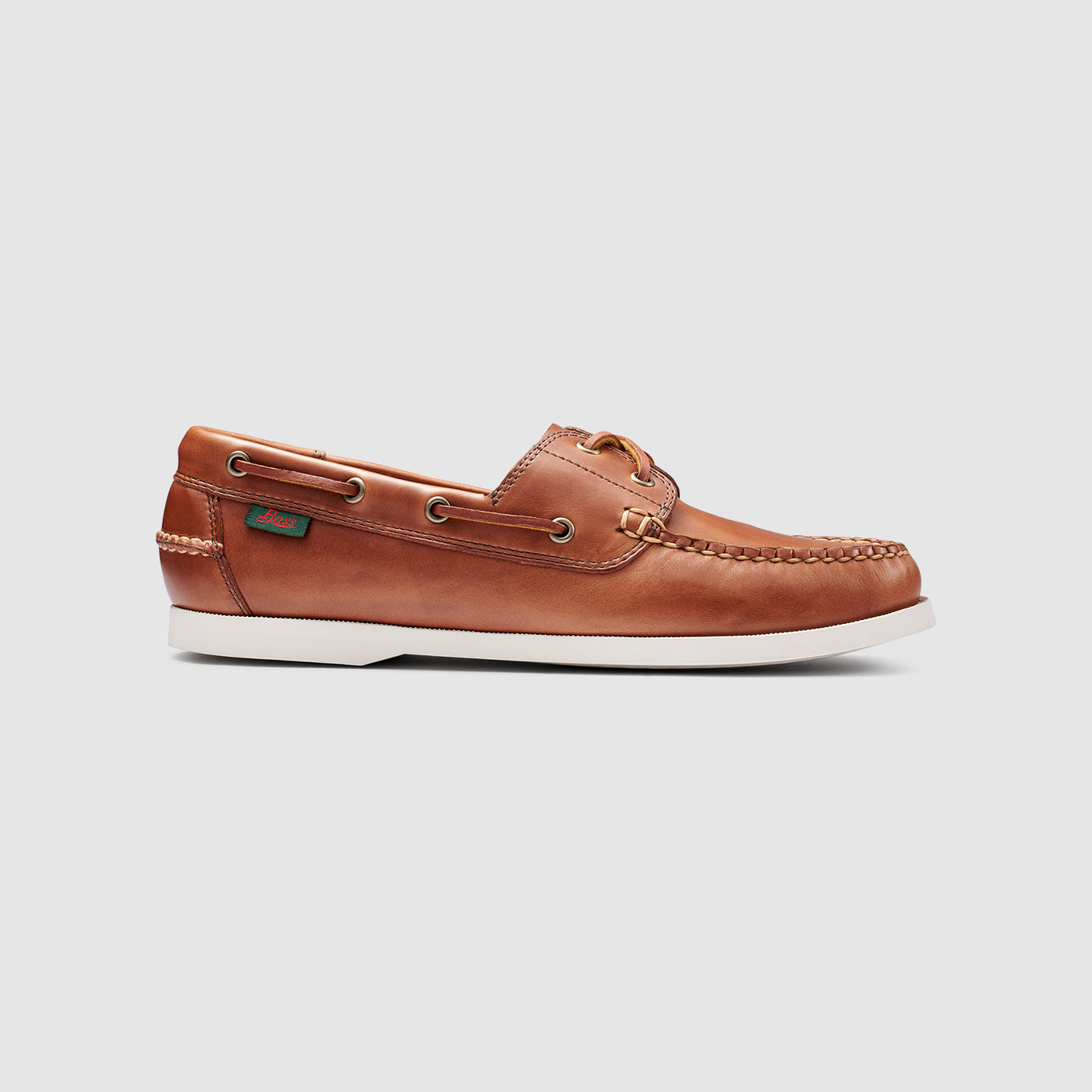 Mens Leather Hampton Boat Shoe G.H.BASS