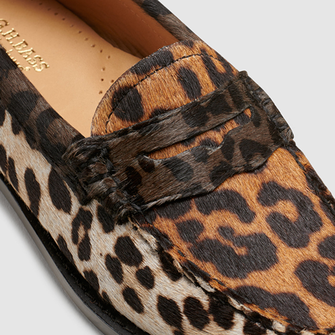 WOMENS WHITNEY LEOPARD WEEJUNS LOAFER