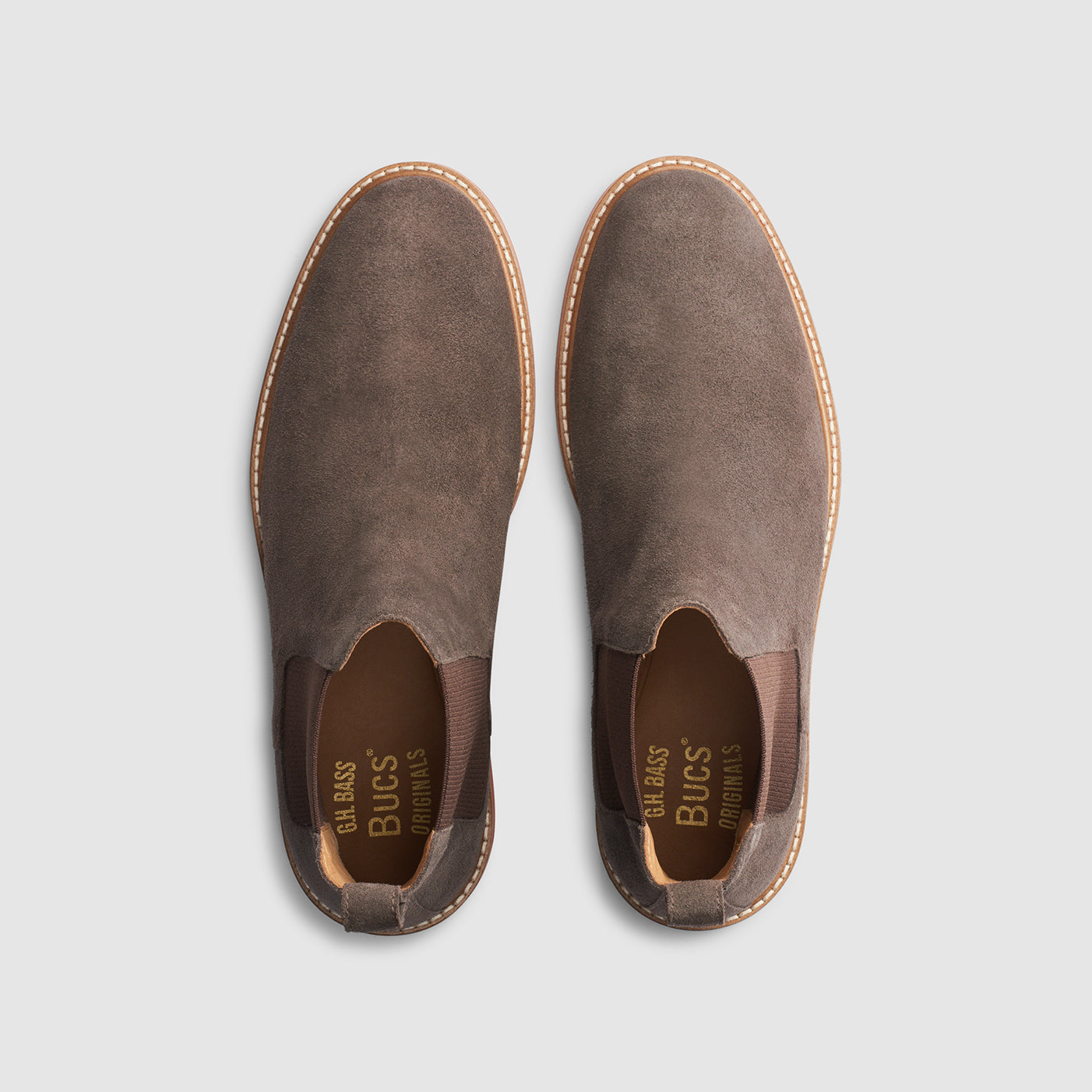 Mens Chelsea Suede Buck G.H.BASS